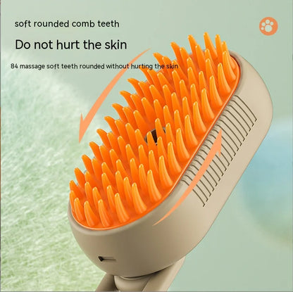 Pet Spray Comb for Cats and Dogs: Hair Removal & Massage