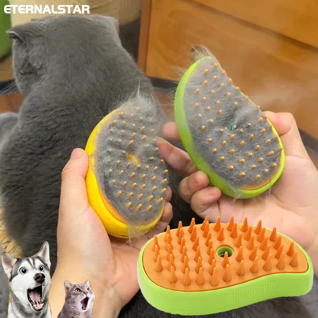 3-in-1 Electric Pet Grooming Brush