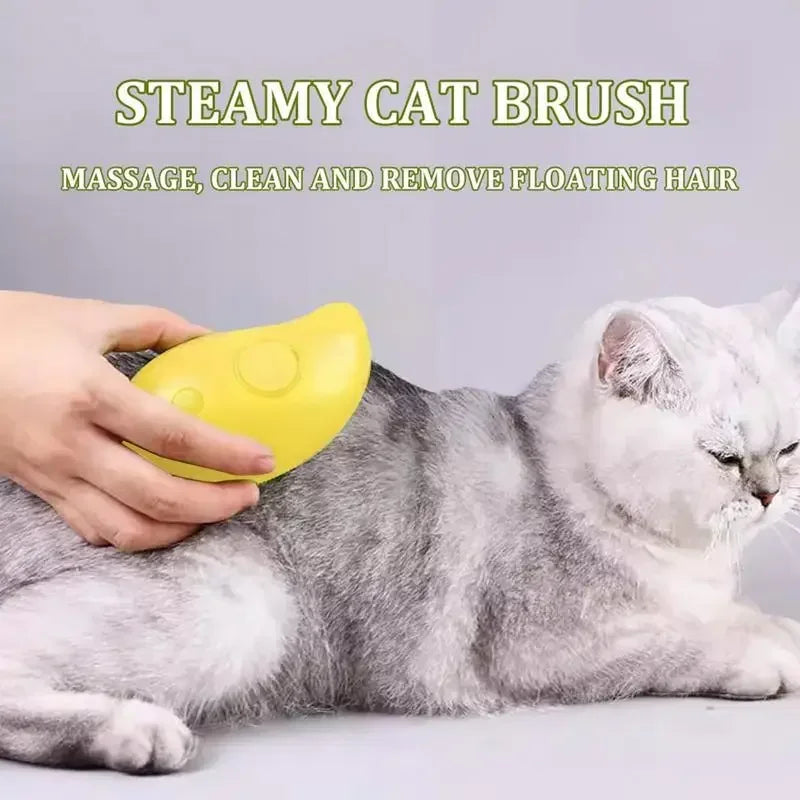 3-in-1 Electric Pet Grooming Brush